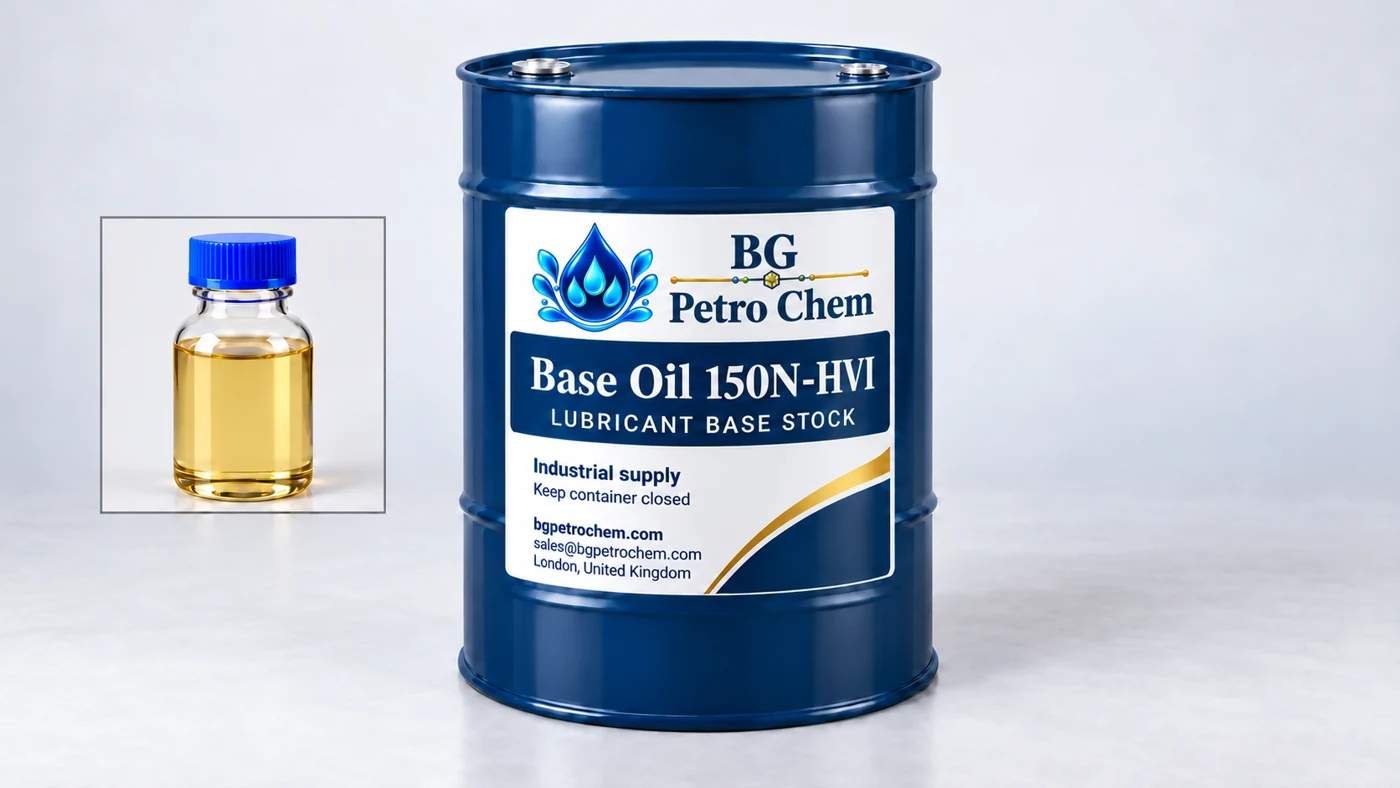 Base Oil 150N-HVI — illustrative product packaging