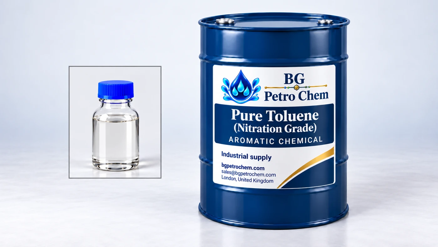 Pure Toluene (Nitration Grade) — illustrative product packaging